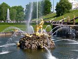 37 Peterhof Grande Cascade 1735 Fontaine de Samson